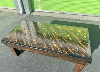 Solid Wood Coffee Table | $50