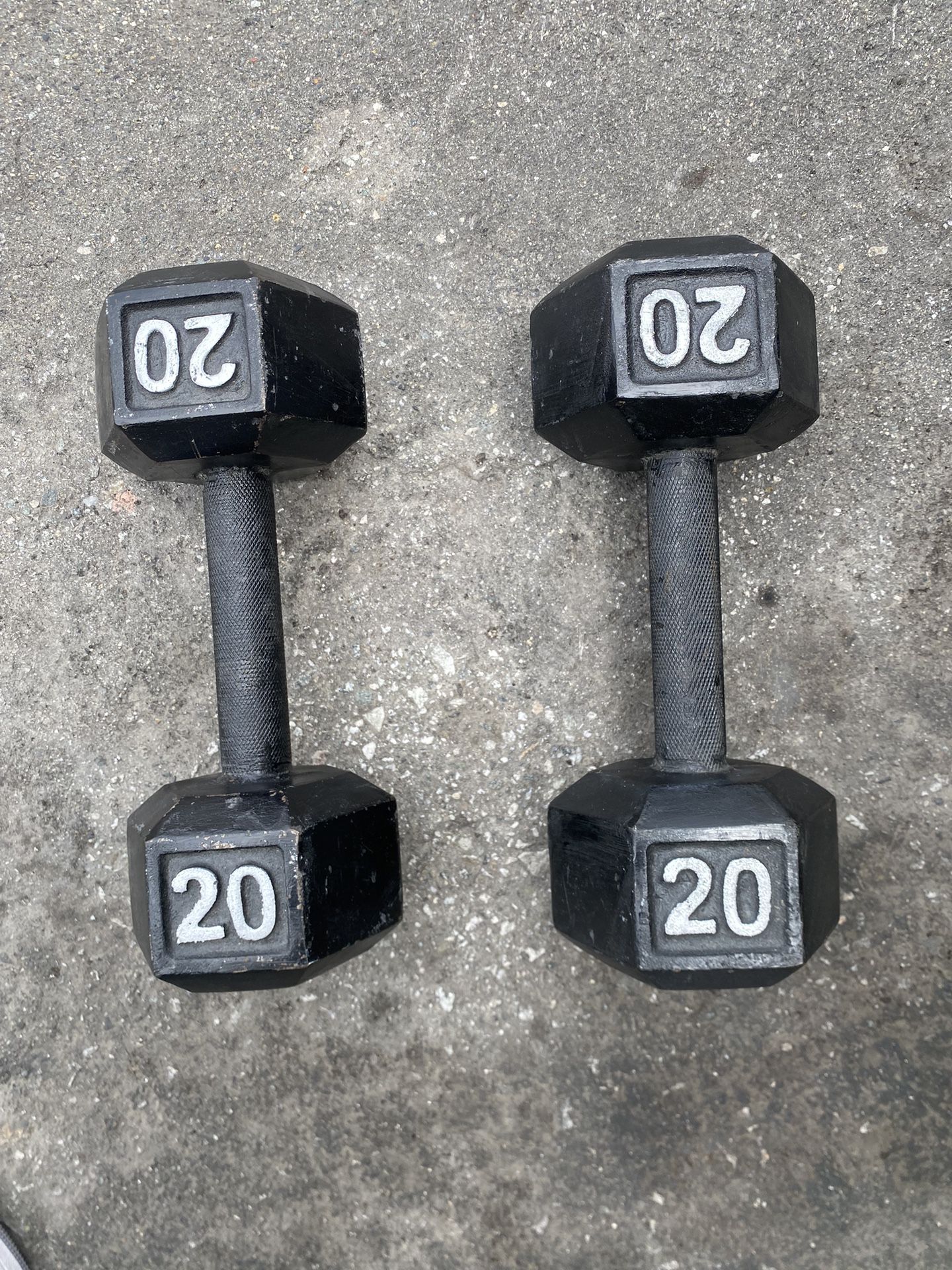 Dumbbells To Workout Very Heavy $45 For Both