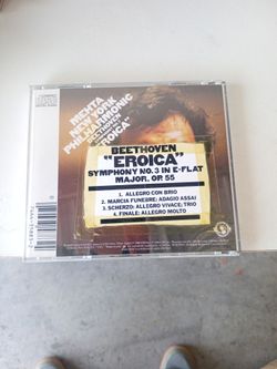 "erotica" Beethoven symphony number 3 in e flat Major op 55