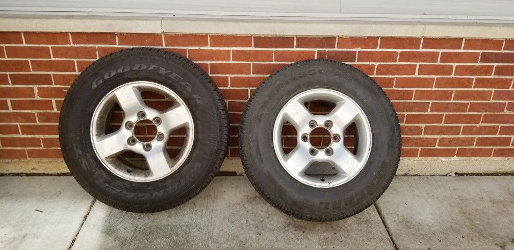 2 Nissan Xterra Rims&tires