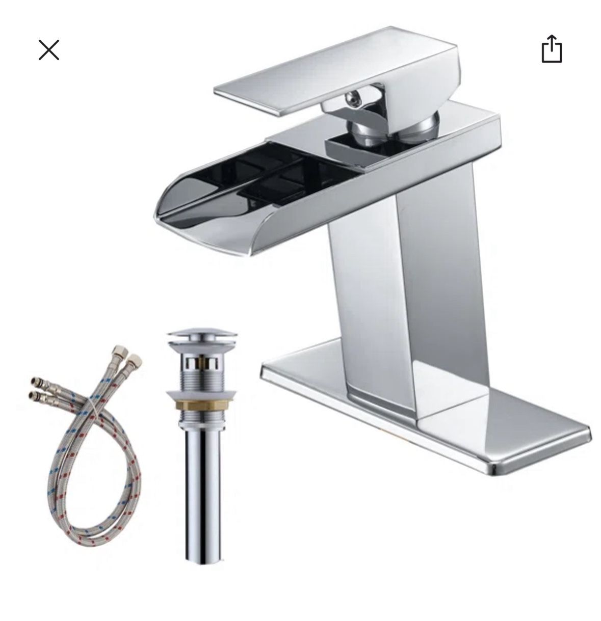 Waterfall Bathroom Faucet