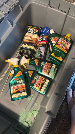 Assorted Car Care Products Turtle Wax