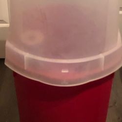 Christmas Wrapping Paper Tote/Container 