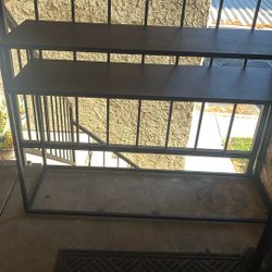 44” Long Metal Sturdy Table 