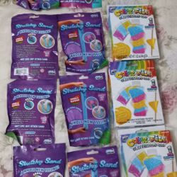 New Unopened Sealed Stretchy Sand Bags Great For Family Fun Time All Bags For $10