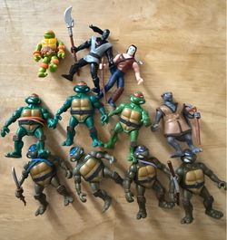 Teenage Mutant Ninja Turtles Lot of Mini Mutants Lot