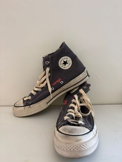 RARE Stranger Things x Converse High Tops - Size 10.5