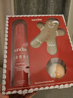 Gingerbread Shower Foam Set