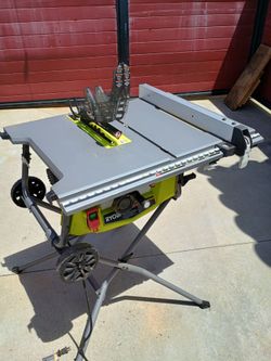 Ryobi portable 10" table saw
