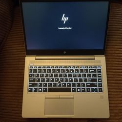 Slim Metal TouchScreen HP EliteBook Laptop AMD Ryzen 5 Pro CPU 16GB RAM 512GB SSD ATI Radeon Vega 8 Graphics Windows 11 Professional Great Condition