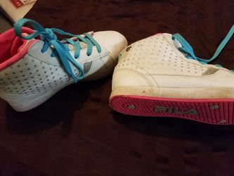girls Fila hightops
