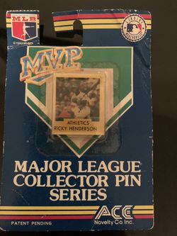Ricky Henderson Collector Pin Series
