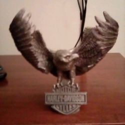 Harley Davidson Pewter Eagle Statue 