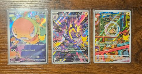 30th Anniversary Pokemon Scraggy Toxtricity Morpeko