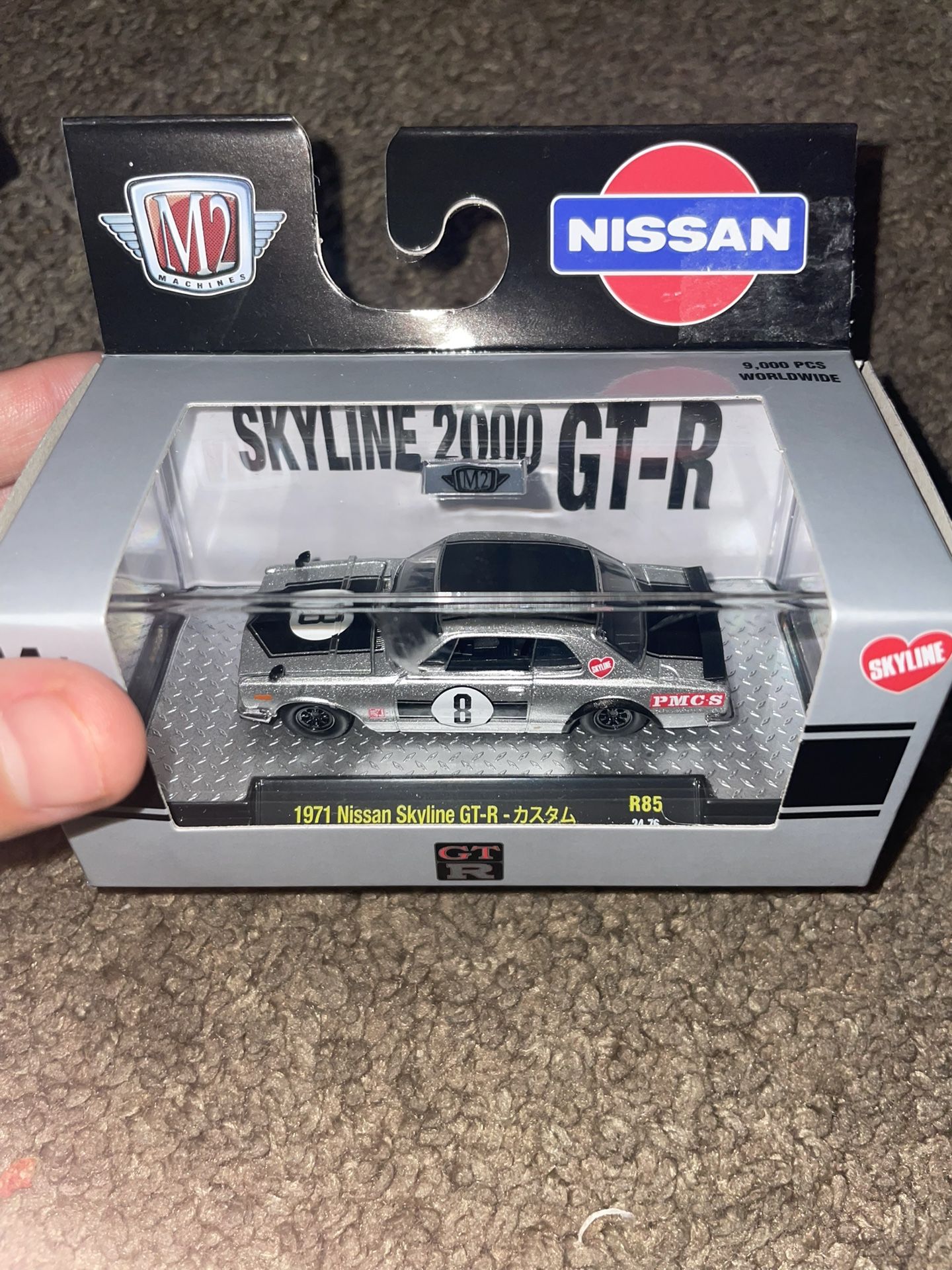 M2 Hotwheels Nissan Skyline Gtr