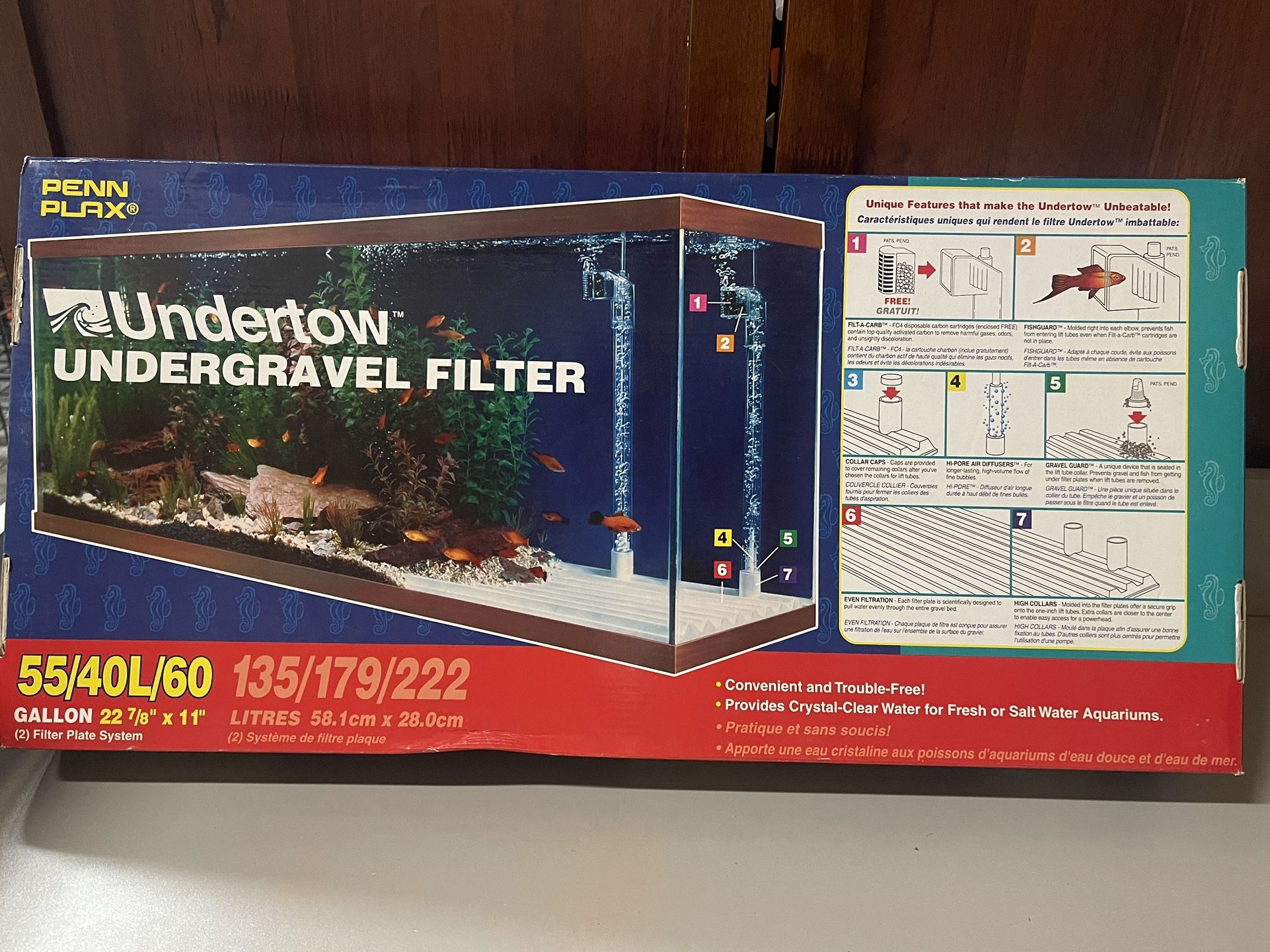 Penn-Plax Undertow Underground Filter