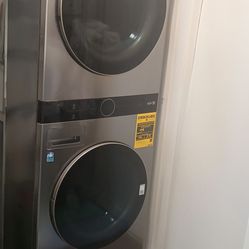 LG stackable washer and dryer