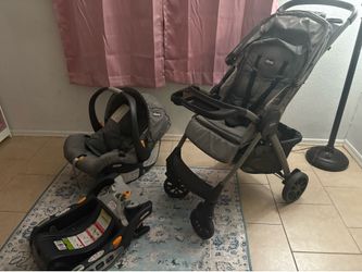 Chicco stroller car seat and base