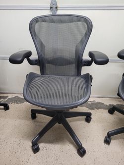 Herman Miller Aeron Size B Computer Desk Ergonomic Task Office Chair, Lumbar Pad