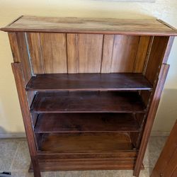 Antique book case bookcase