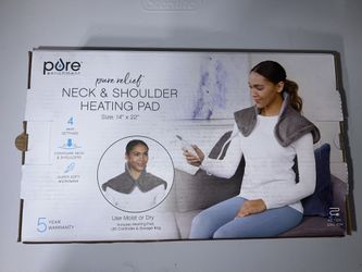 Pure Enrichment Pure Relief Neck and Shoulder Heating Pad NEW