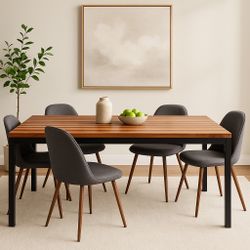 Modern Butcher Block Dining Table - Crate & Barrel