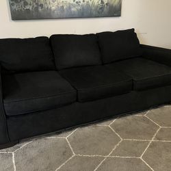 Black Couch - 3 Seater - 3 Years Old