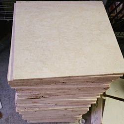 Enhance your Bathroom or Kitchen space with these exquisite Italian Stargres porcelain tiles. This lot includes 72 pristine 12x12 tiles, covering 72 s