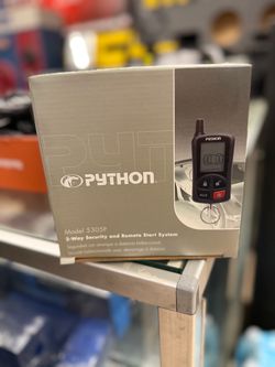 PYTHON 2-WAY REMOTE START SECURITY SYSTEM