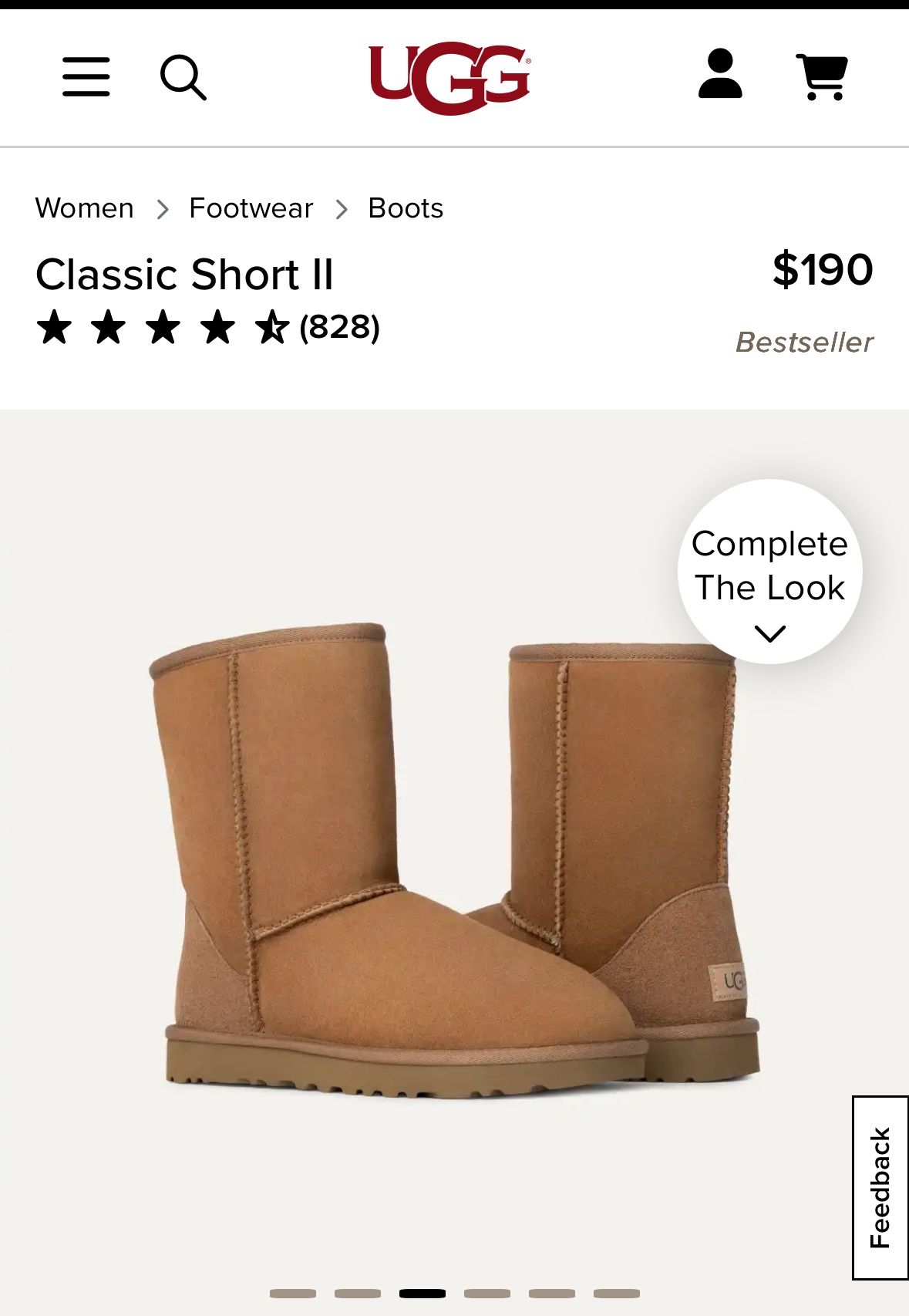 UGG Short Classic II boots