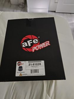 aFe Power Magnum FLOW Pro DRY S Air Filter 6 F x 9 B x 7 T (Inv) x 7 H 21-91035