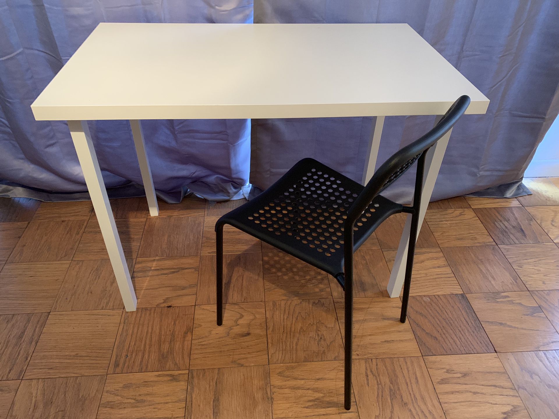 MOVING SALE!! IKEA desk and chair. Originally $45, yours for $20!
