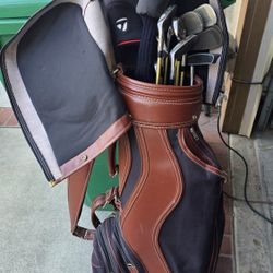 Left Handed Golf Set And Bag