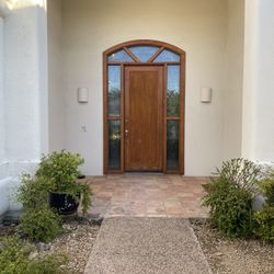 Arched Front Door