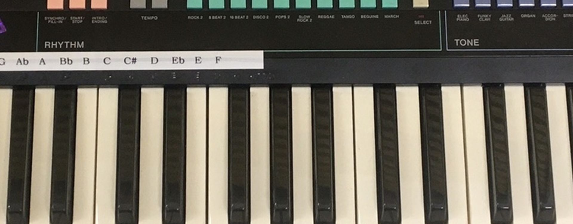Casio Casiotone CT-380 Electronic Keyboard Piano 210 Sound Tonebank