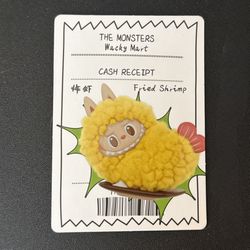 100% Authentic LABUBU THE MONSTERS WACKY MART SERIES “SHRIMP TEMPURA” 