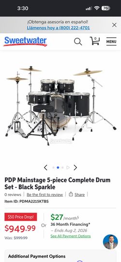 Drum set
