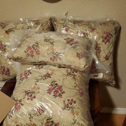 4 Custom Made Pillows