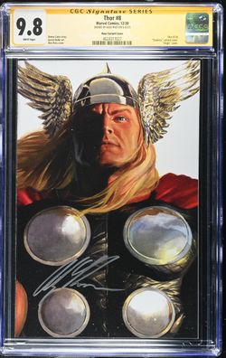 Thor #8 (2020) Timeless Variant CGC 9.8 Signed by Alex Ross