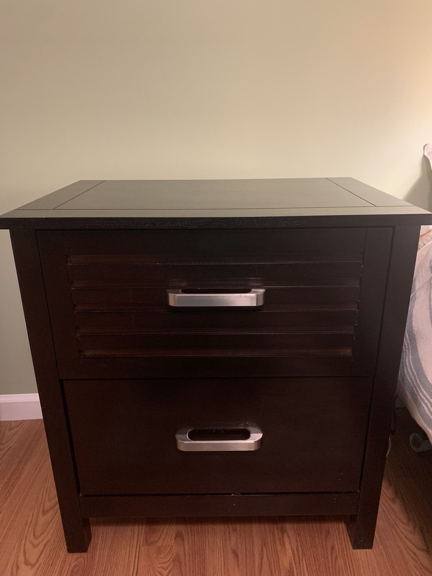 Espresso Brown Nightstand