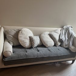 White And Grey Couch
