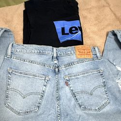 Levi's Shirt and Jeans