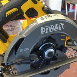 DEWALT FLEXVOLT 60-Volt MAX Cordless Brushless 7-1/4 in. Circular Saw with Brake (Tool-Only)