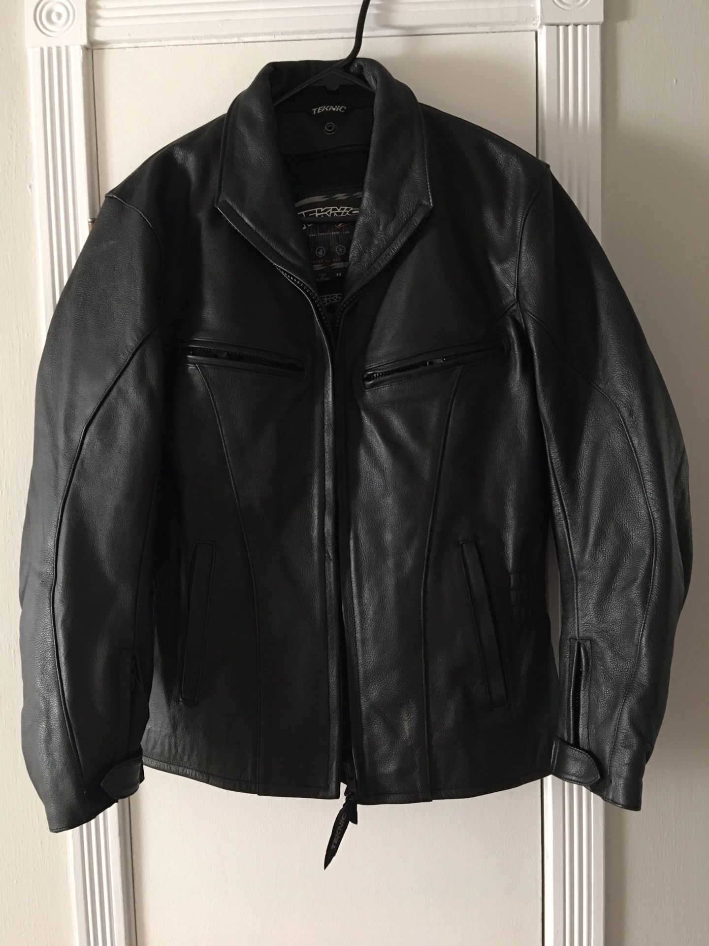 Women’s Leather Riding Jacket - Size Medium