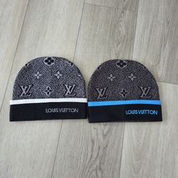 2 Louis Vuitton Beanies