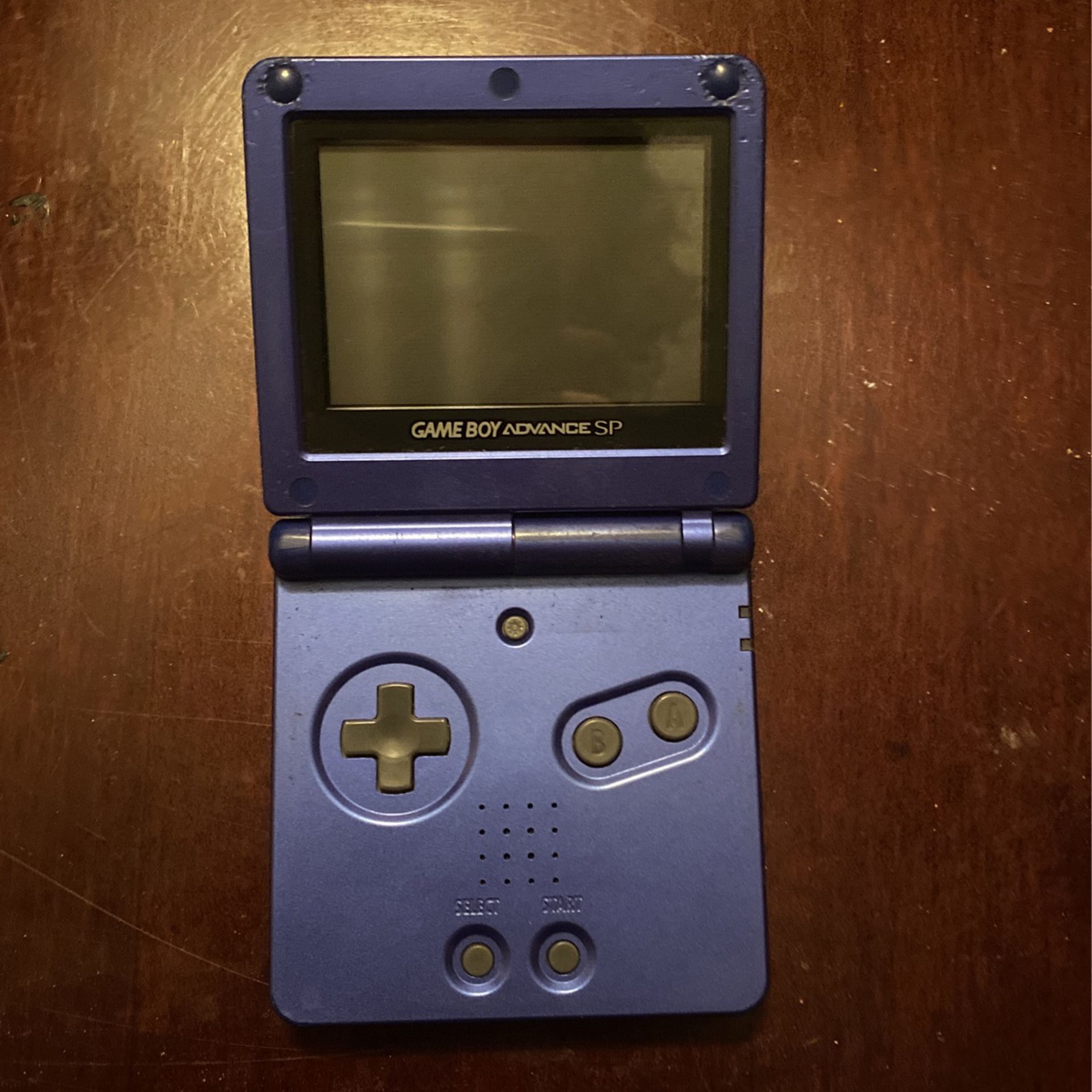Nintendo Gameboy Advance SP With Charger And Games