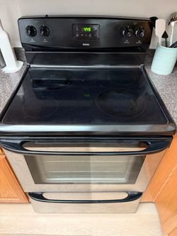 Kenmore Electric Glasstop Stove Oven