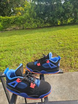 Air Jordan 4 New York Knicks Orange/blue/black