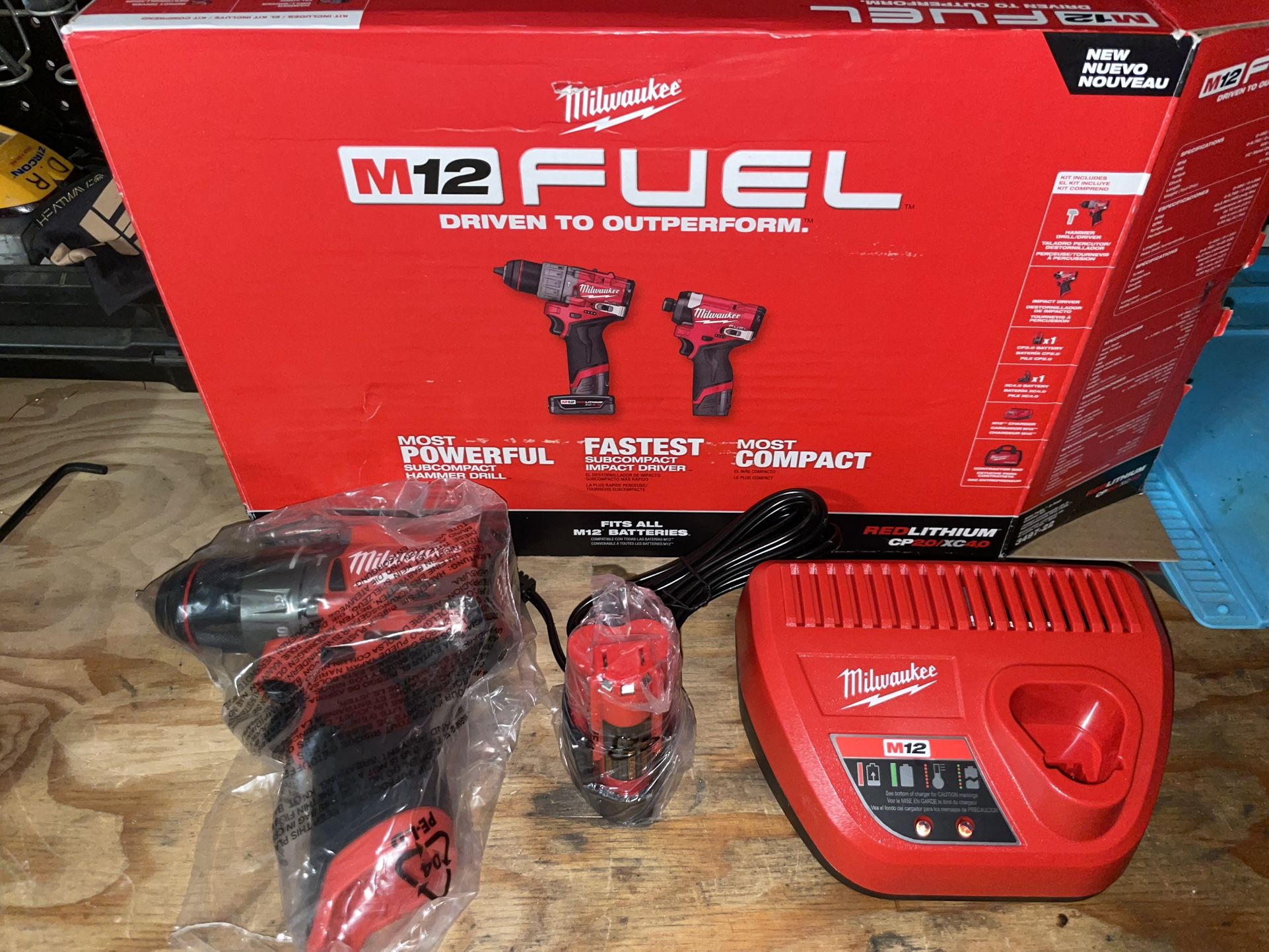 Milwaukee 12v Hammer Drill