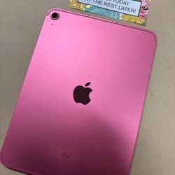 Apple IPad 10th Gen Tablet - Pay $1 today and pay the rest later -